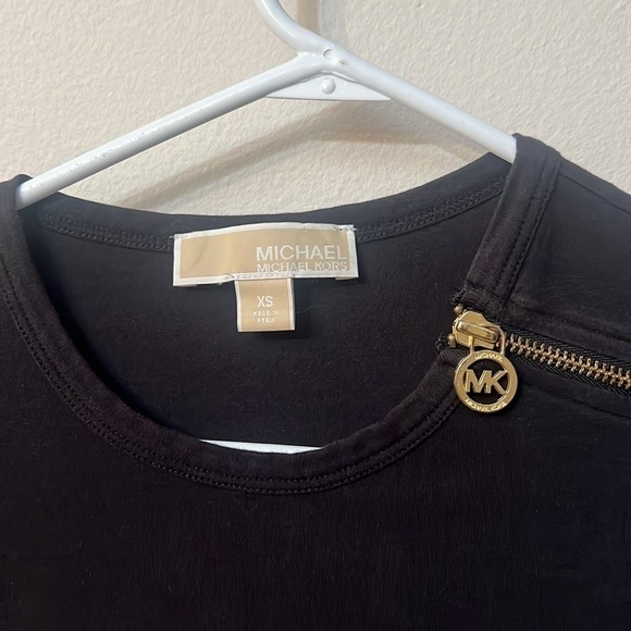 Michael Kors black T-Shirt size XS - Picture 2 of 5